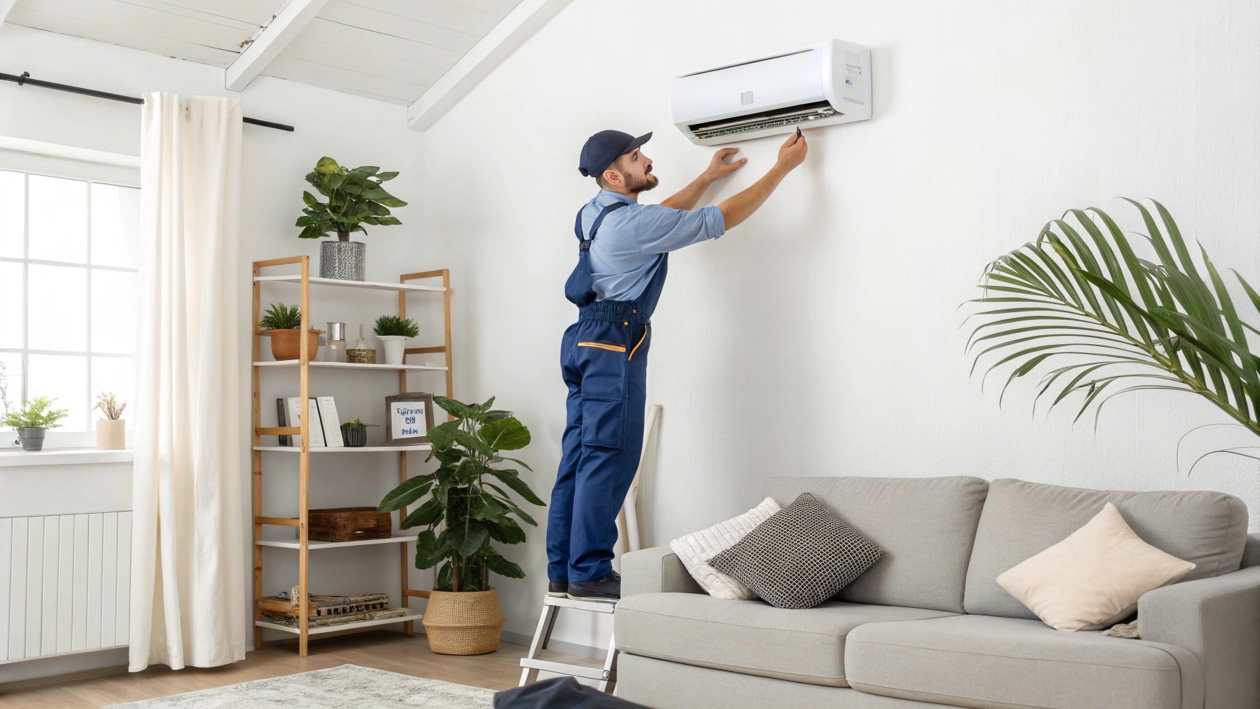 Air conditioning check before the summer heat in San Diego